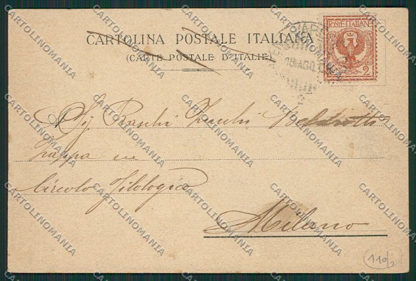 Varese Gavirate Mercato cartolina EE6796 – retro