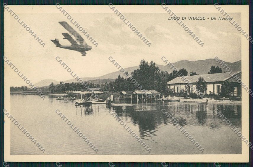 Varese Lago di Aviazione Idrovolante cartolina EE6803 – fronte