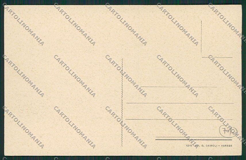 Varese Lago di Aviazione Idrovolante cartolina EE6808 – retro