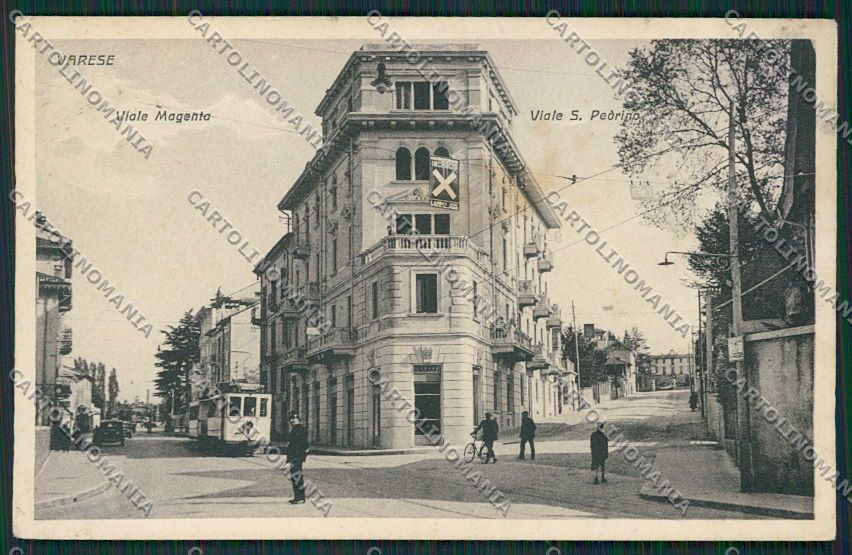 Varese Città Tram cartolina EE6824 – fronte
