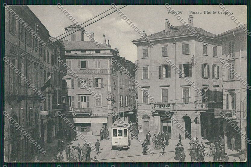 Varese Città Tram cartolina EE6830 – fronte