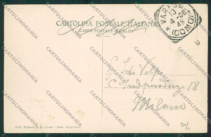 Varese Città cartolina EE6831 – retro