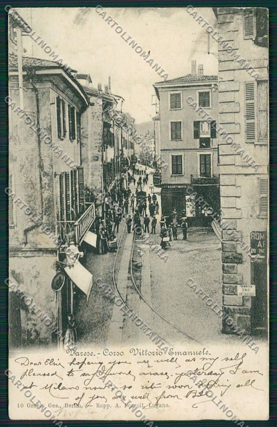 Varese Città cartolina EE6835 – fronte