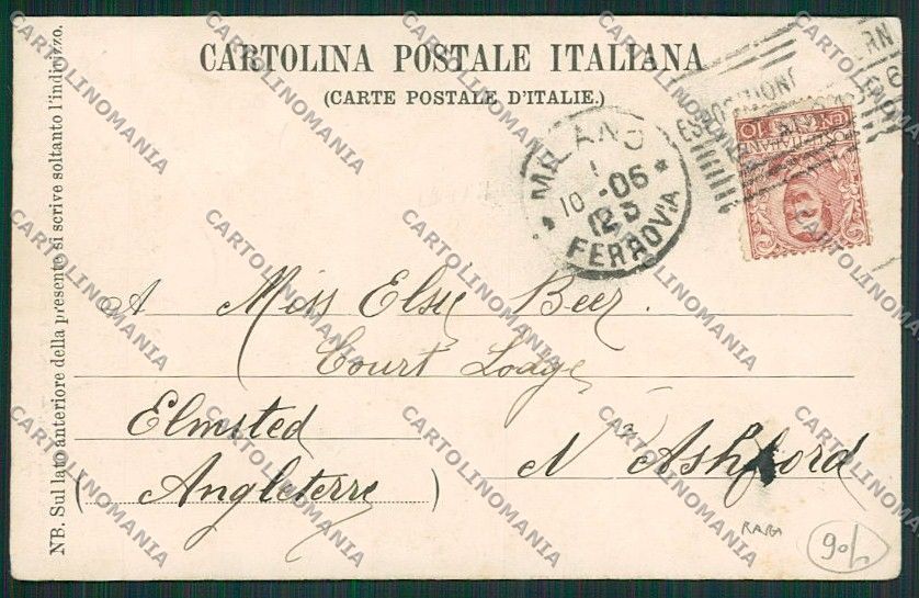 Varese Città cartolina EE6835 – retro