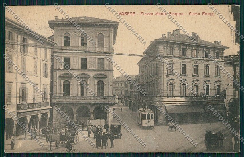 Varese Città Tram cartolina EE6836 – fronte