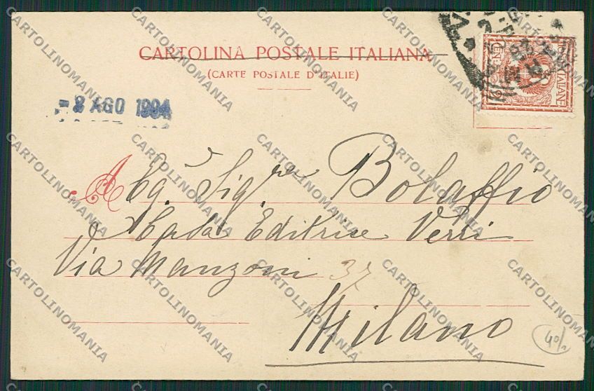 Varese Città cartolina EE6845 – retro