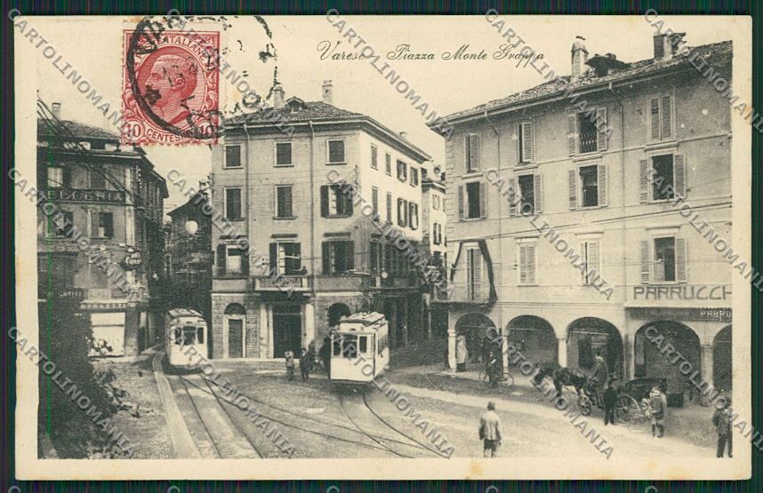 Varese Città Tram cartolina EE6850 – fronte