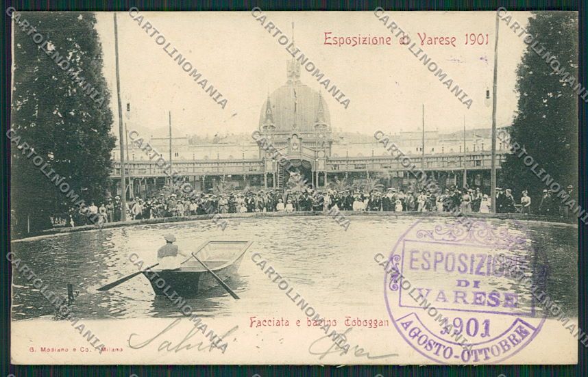 Varese Città Esposizione cartolina EE6853 – fronte