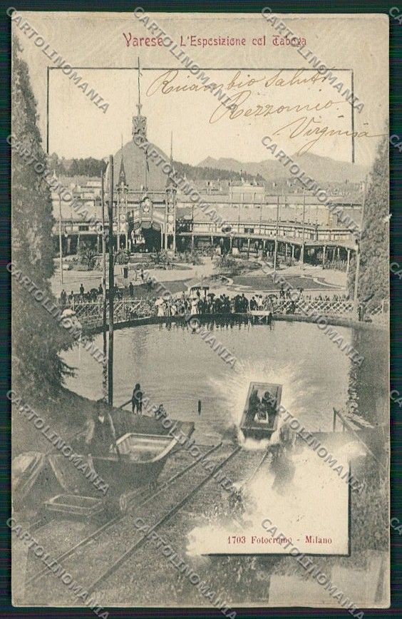 Varese Città Esposizione cartolina EE6855 – fronte