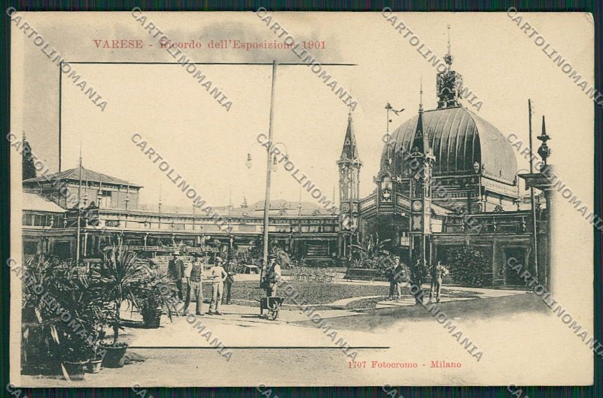 Varese Città Esposizione cartolina EE6856 – fronte