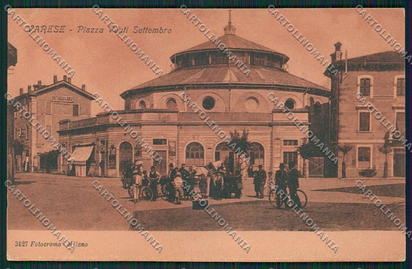 Varese Città PIEGHINA cartolina EE6859 – fronte