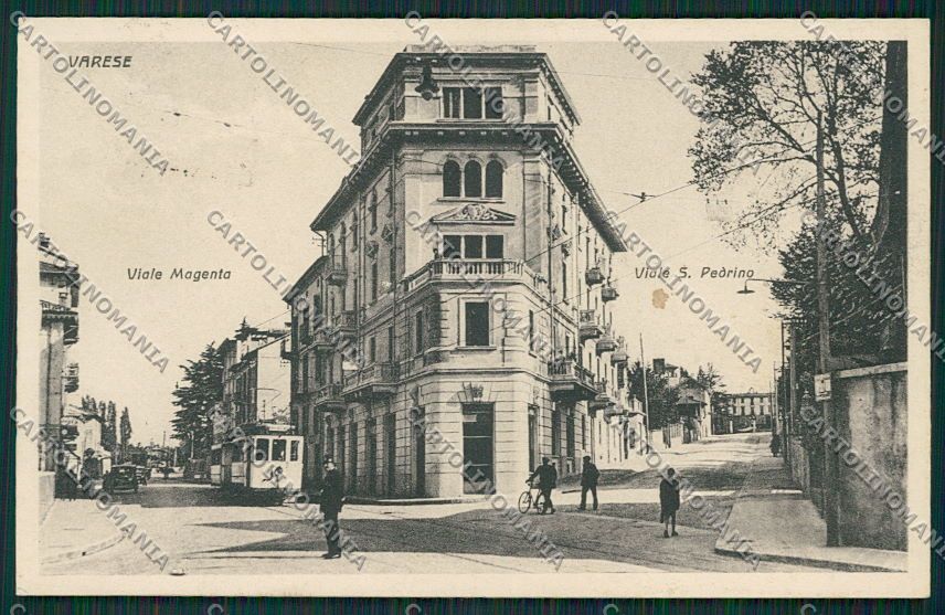 Varese Città Tram cartolina EE6862 – fronte
