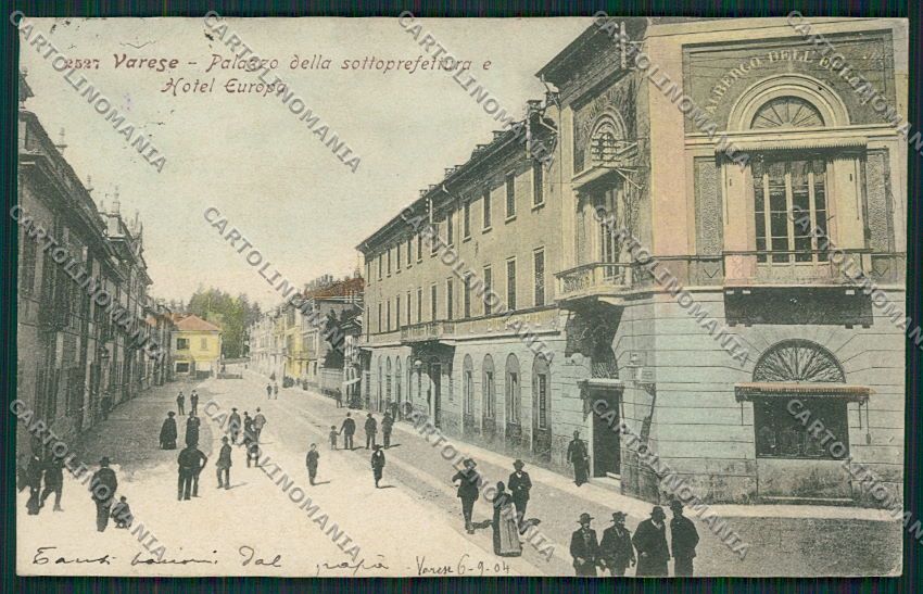 Varese Città cartolina EE6866 – fronte