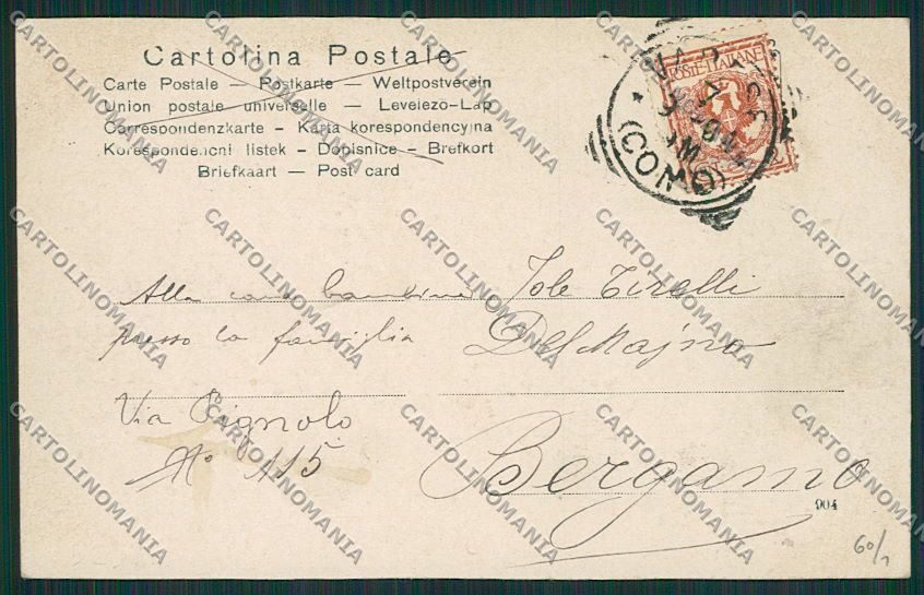 Varese Città cartolina EE6866 – retro