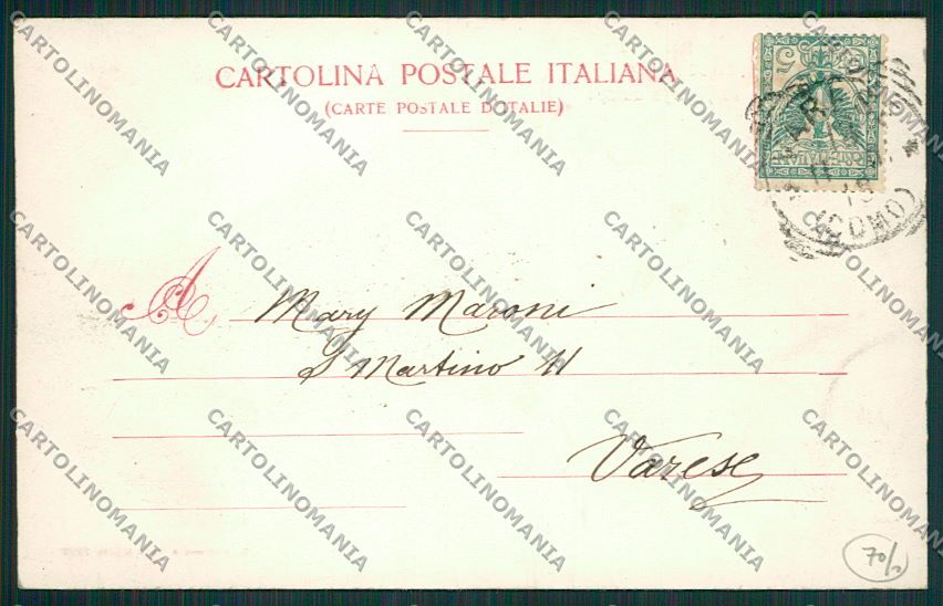 Varese Città cartolina EE6867 – retro