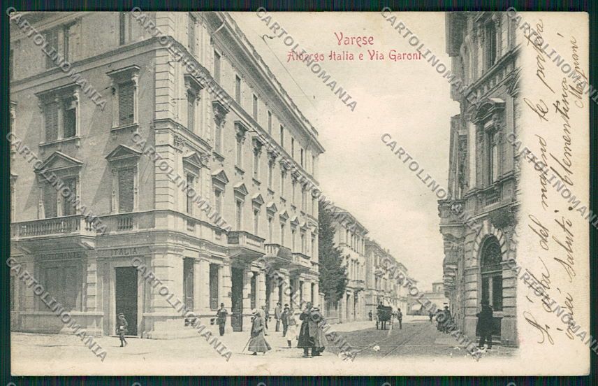 Varese Città cartolina EE6868 – fronte