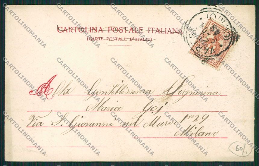 Varese Città cartolina EE6868 – retro