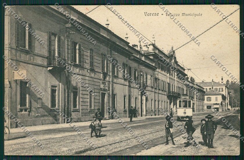 Varese Città Tram cartolina EE6869 – fronte