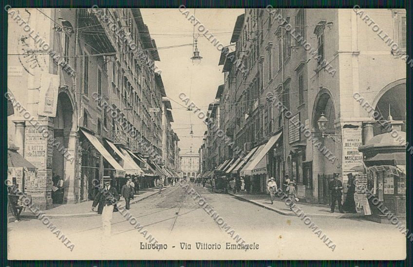 Livorno Città cartolina EE6883 – fronte
