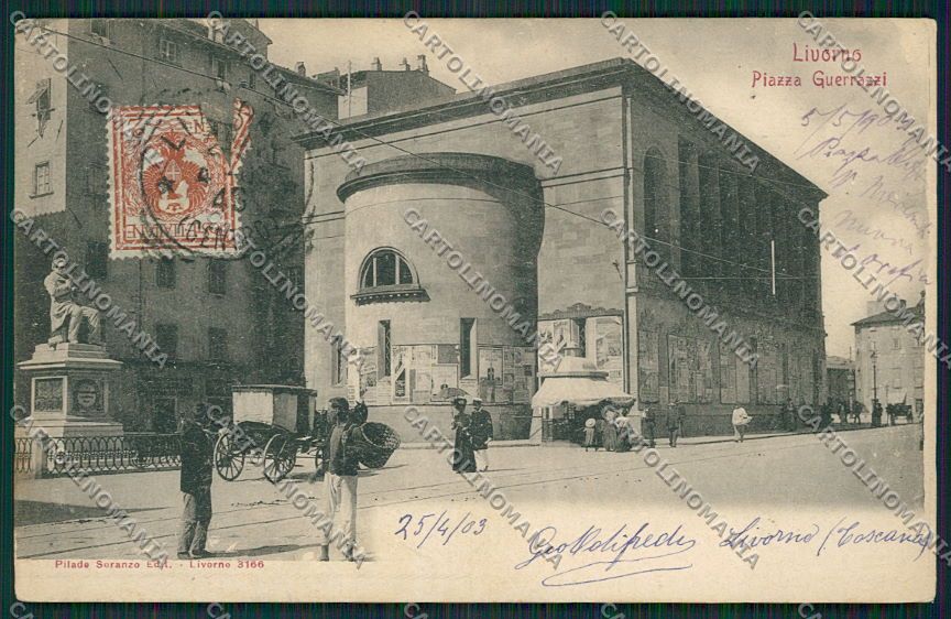 Livorno Città cartolina EE6884 – fronte