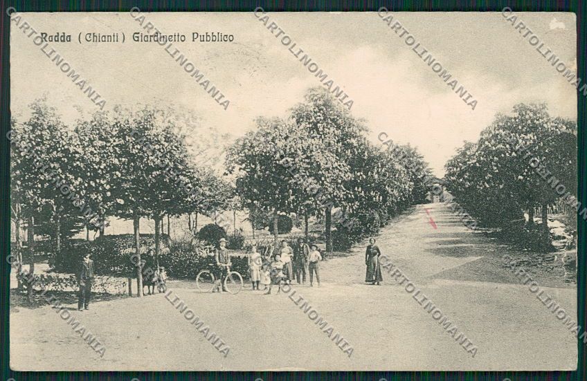 Siena Radda ABRASA cartolina EE6951 – fronte