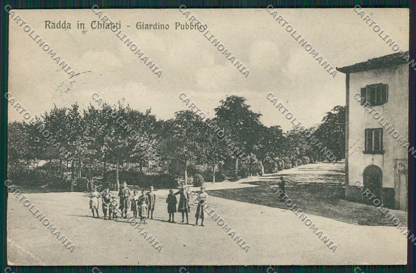 Siena Radda PIEGA cartolina EE6952 – fronte