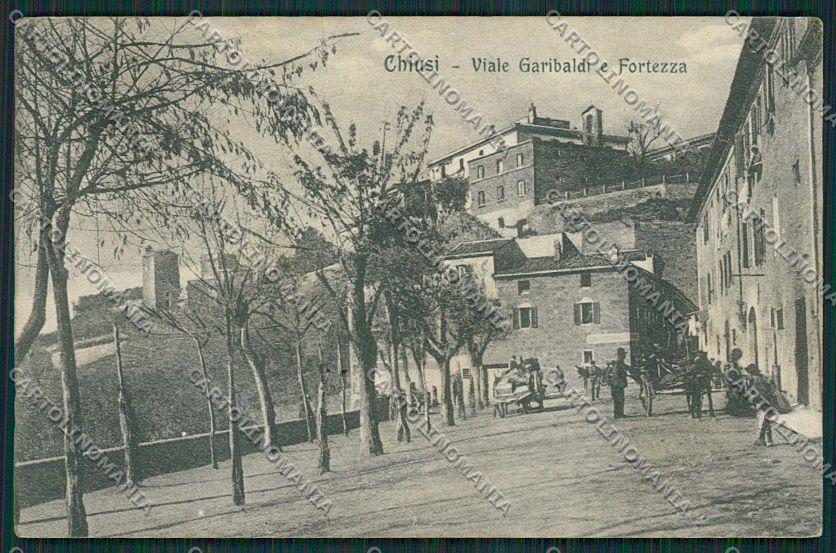 Siena Chiusi PIEGHINE cartolina EE6958 – fronte