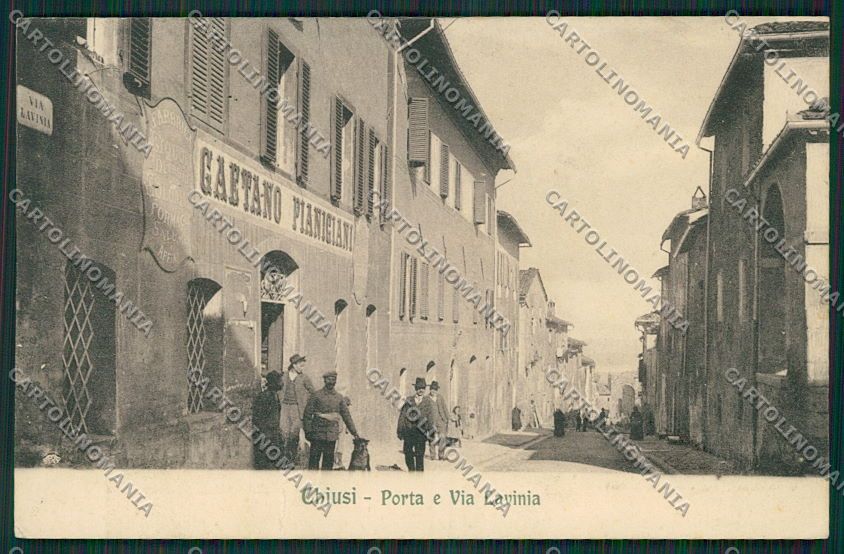 Siena Chiusi cartolina EE6959 – fronte