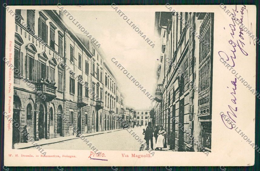 Prato Città cartolina EE6974 – fronte