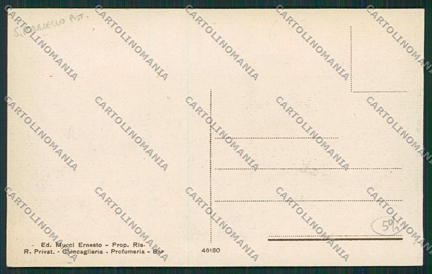 Pistoia San Marcello Pistoiese Spiniana cartolina EE6991 – retro