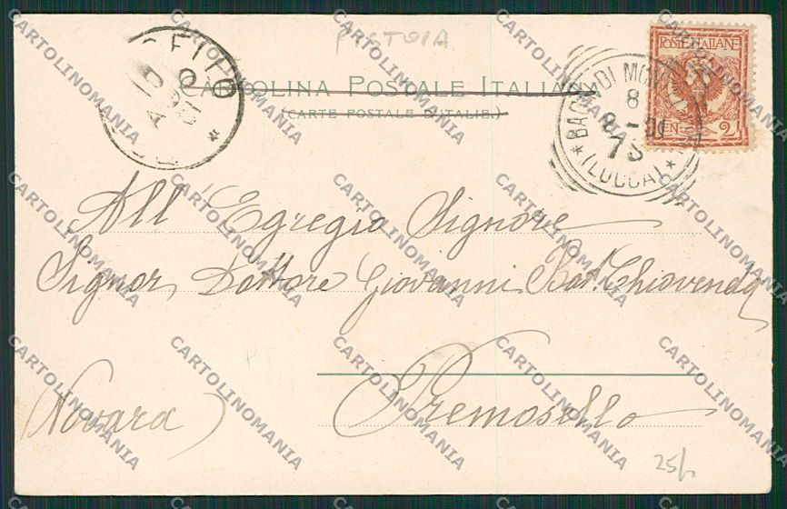 Pistoia Borgo a Buggiano cartolina EE7009 – retro