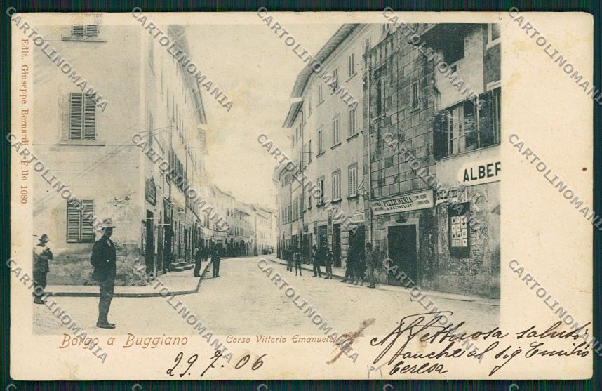 Pistoia Borgo a Buggiano STRAPPINO cartolina EE7013 – fronte