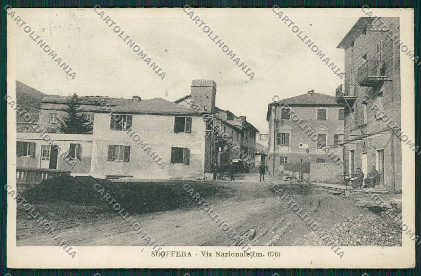 Genova Scoffera cartolina EE7062 – fronte