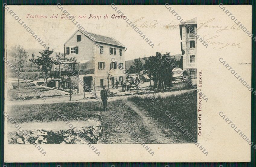 Genova Piani di Creto cartolina EE7065 – fronte