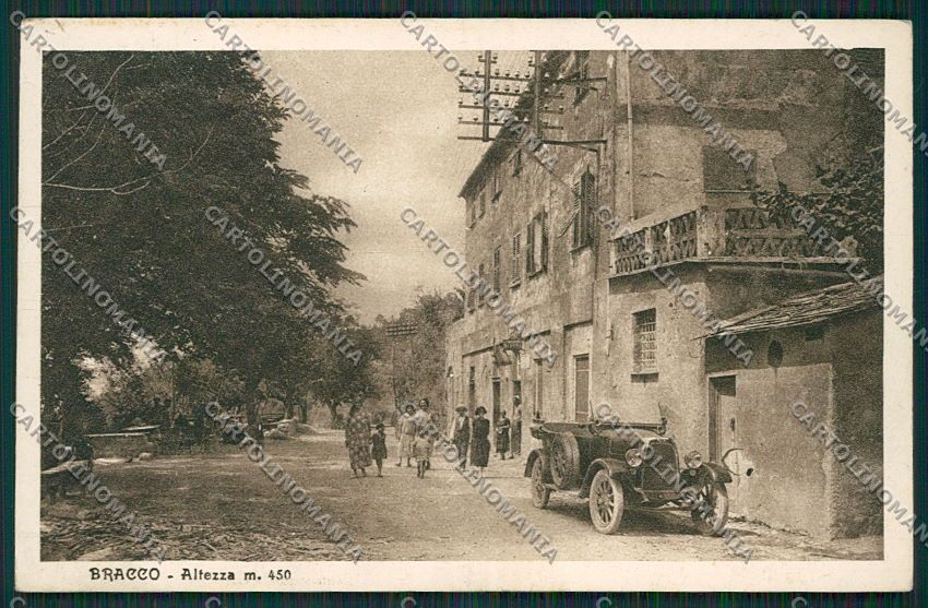 Genova Bracco Auto cartolina EE7066 – fronte