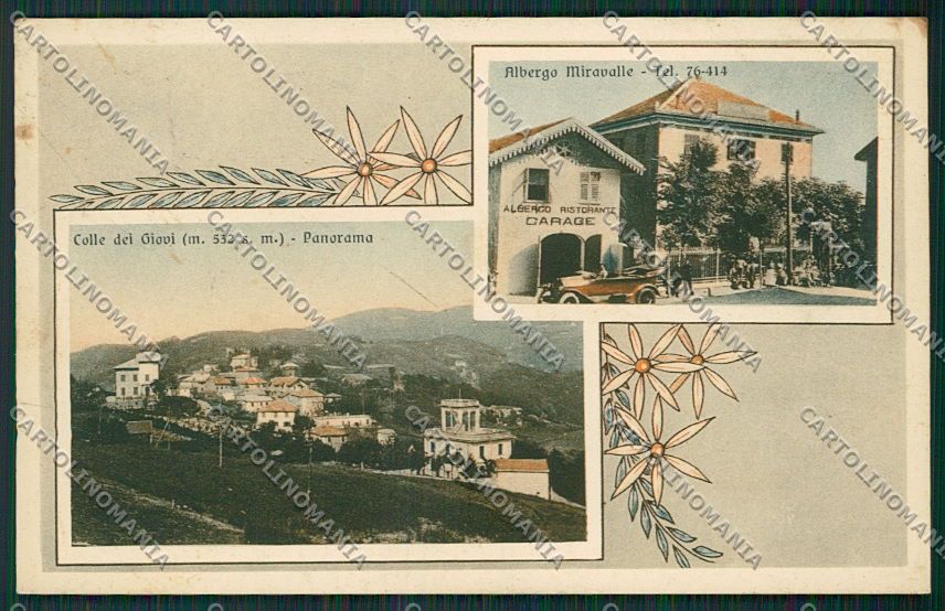 Genova Colle dei Giovi cartolina EE7067 – fronte