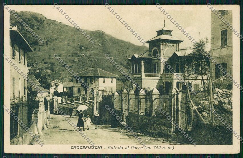 Genova Crocefieschi cartolina EE7070 – fronte