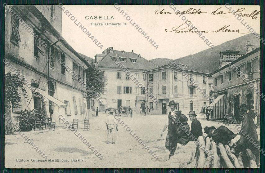 Genova Casella cartolina EE7074 – fronte