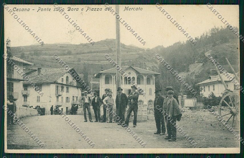 Torino Cesana PIEGA cartolina EE7105 – fronte