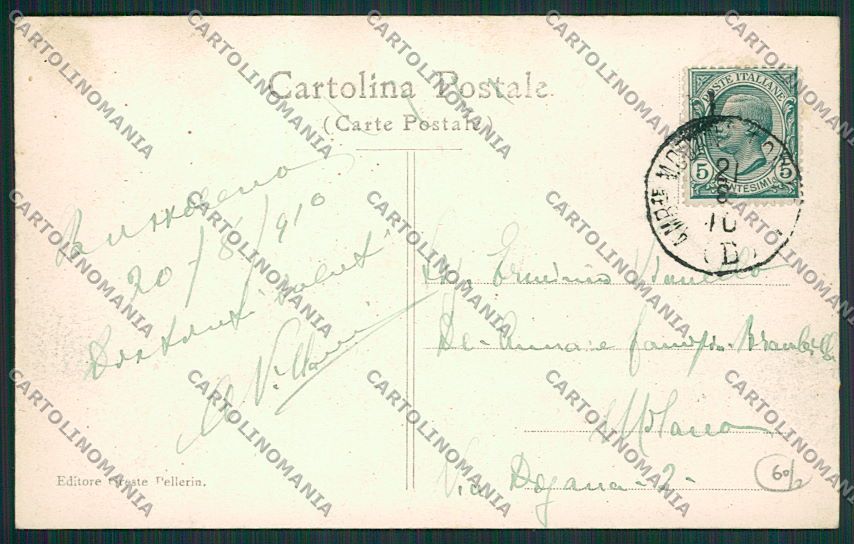 Torino Bussoleno ABRASA cartolina EE7108 – retro