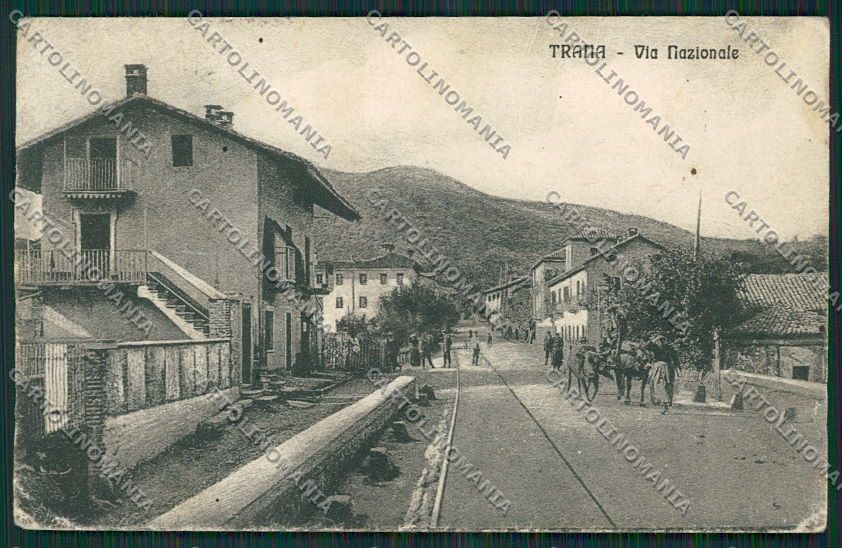Torino Trana ABRASA PIEGHE cartolina EE7113 – fronte