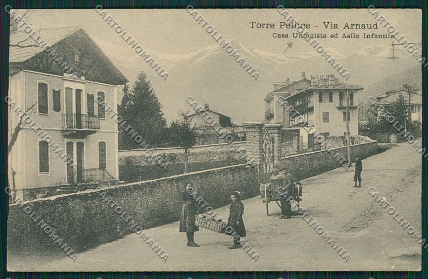 Torino Torre Pellice Casa Unionista cartolina EE7118 – fronte