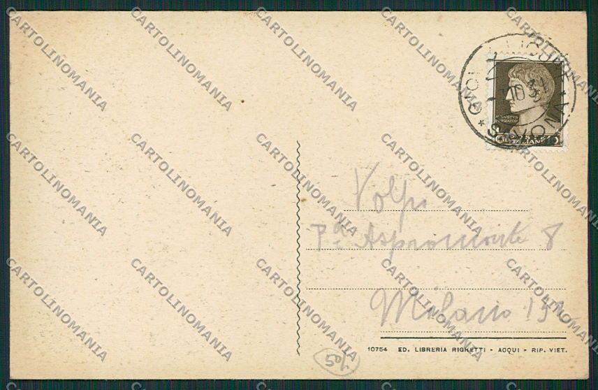 Savona Giovo Ligure cartolina EE7149 – retro