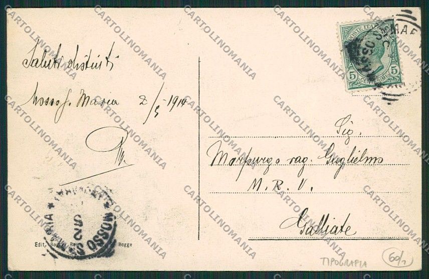 Biella Mosso Santa Maria cartolina EE7161 – retro