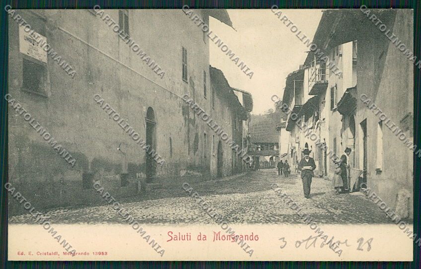 Biella Mongrando cartolina EE7162 – fronte