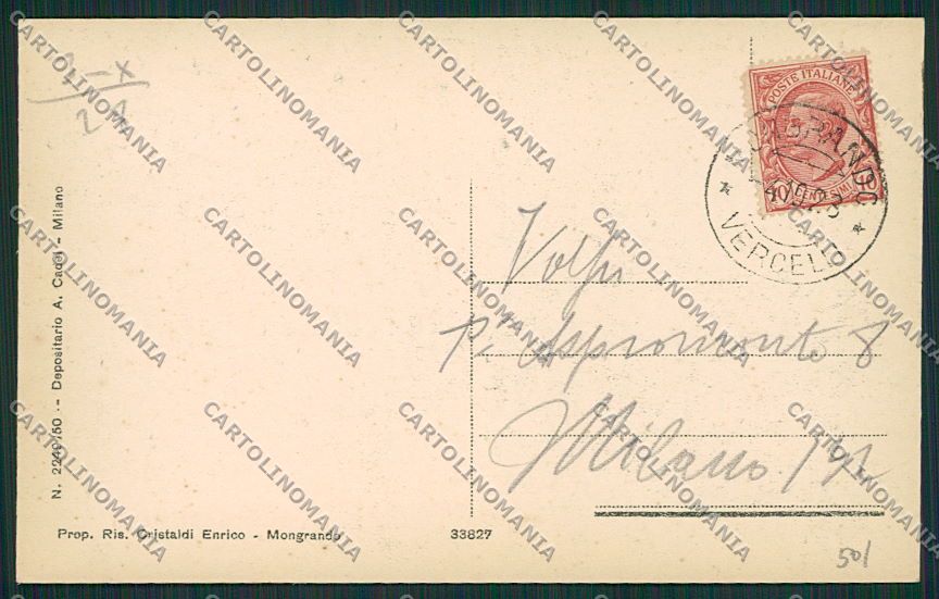 Biella Mongrando Ceresane Saluti da cartolina EE7163 – retro