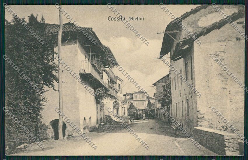 Biella Cossila cartolina EE7164 – fronte