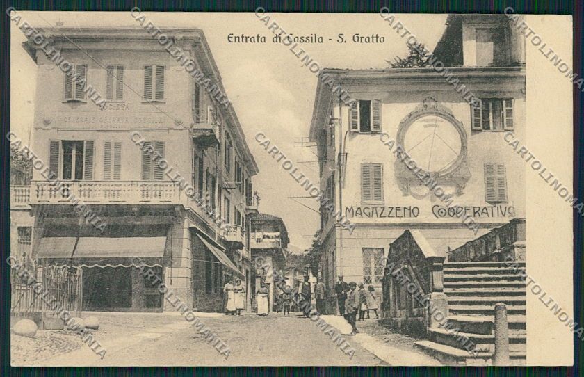 Biella Cossila cartolina EE7165 – fronte