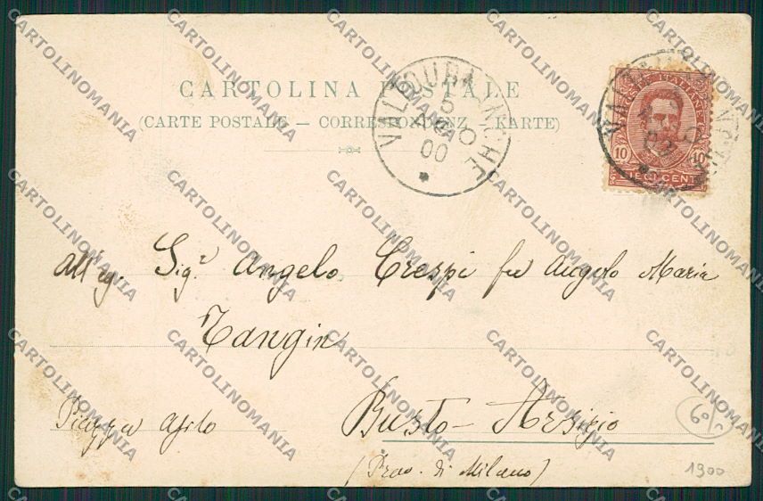 Aosta Valtournanche cartolina EE7191 – retro