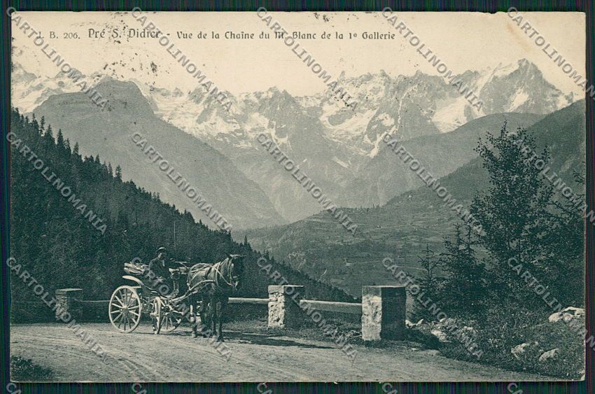 Aosta Prè Saint Didièr ABRASA cartolina EE7193 – fronte